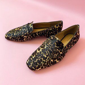 NEW! Halogen Lucy Genuine Calf Hair Loafers